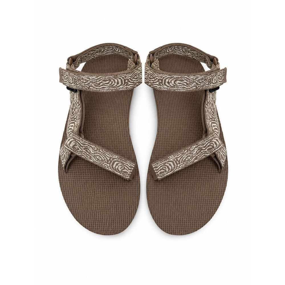 Teva Universal Sandals Women Brown Tan Wovem Strap Size 10